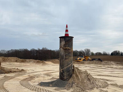 BV Bohrplatz – die Tiefengründung für den Bohrturm